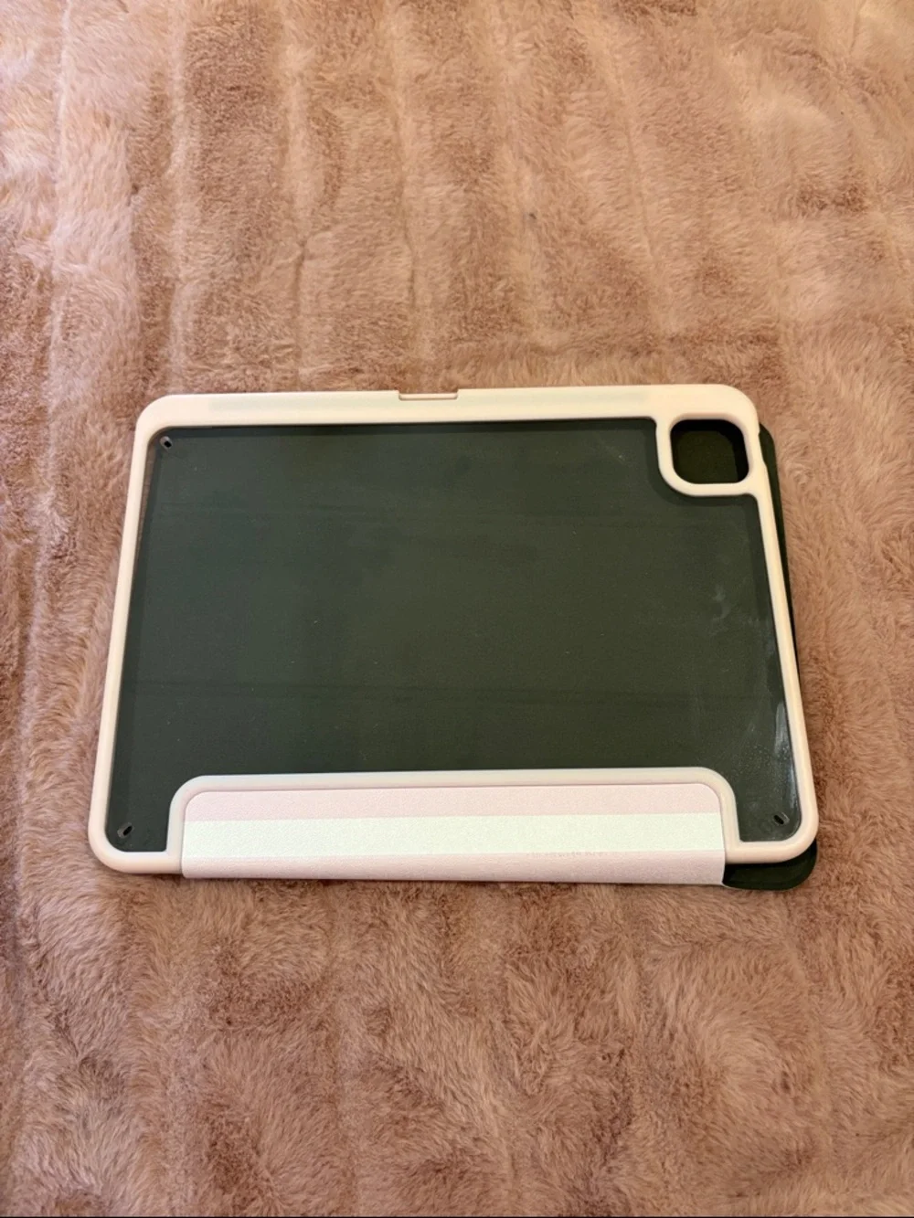 Pink and White Striped Cover Case for iPad Pro 11 inch